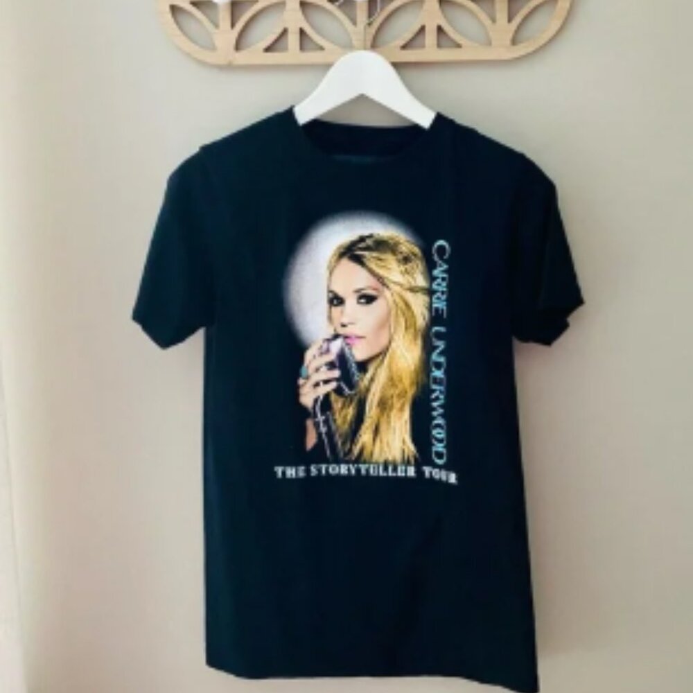 Carrie Underwood 'The Story Teller' Concert Tee Black Sz Small